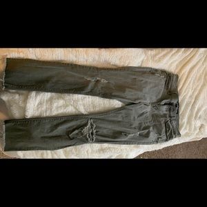 Ankle legging mid rise jeans